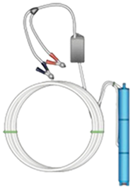 Pompa elettrica sommersa per spurgo piezometri